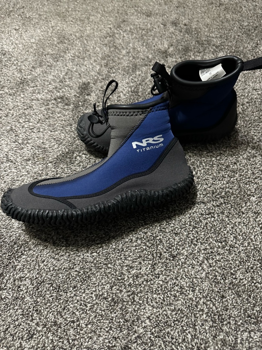 NRS Desperado Kayak Wetshoe in Blue and Gray Men’s Size 10 - Picture 3 of 9